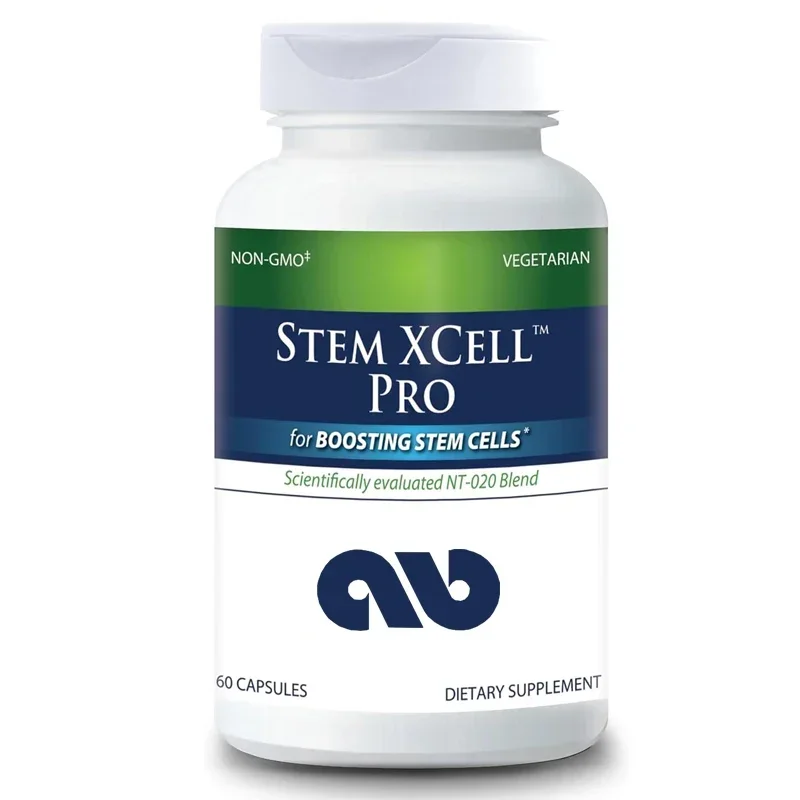 Stem XCell Pro, Antioxidans-Unterstützung für Zell- und Immungesundheit, Stem Cell-Gesundheitsergänzungsmittel, 60 Tabletten