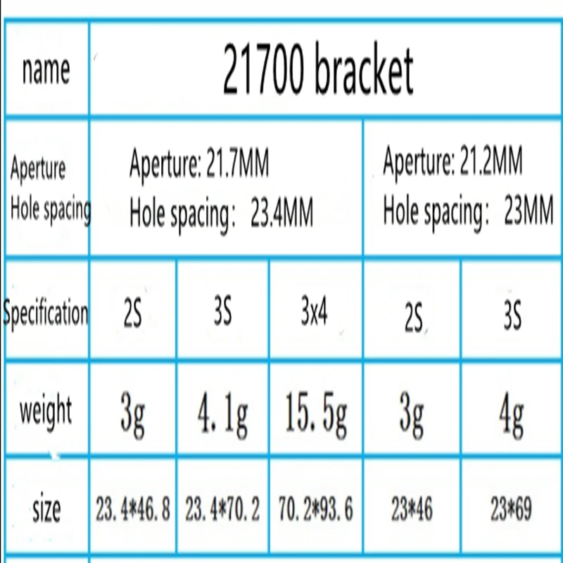 21700 Lithium Battery Bracket Electric Vehicle Battery Pack Fixed Combination Bracket Can Be Spliced And Assembled