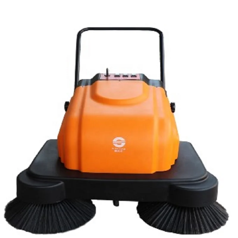 58 DB Level Smart Operation Panel Industries Easy Operate Battery Ground Street Floor Sweeper Machine with Spray Water Function