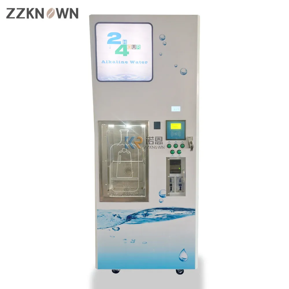 Coin Operated Reverse Osmosis Ro Purified Water Vending Machine Self-service Water Vending Station