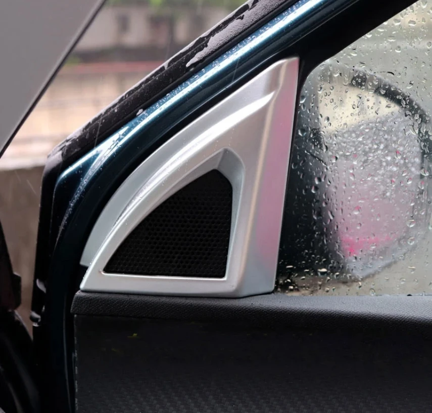 

Car Pillar A Stereo Speaker Audio Loudspeaker Cover Trim Car Styling For Peugeot 3008 GT 5008 2017 2018 2019 2020 Accessories