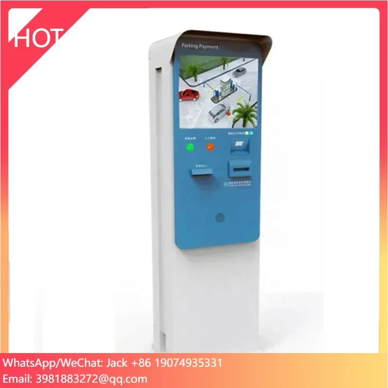 Customized Multi-functional Automatic Ticket and Card Dispenser Self Service Equipment Outdoor Parking Payment Kiosks