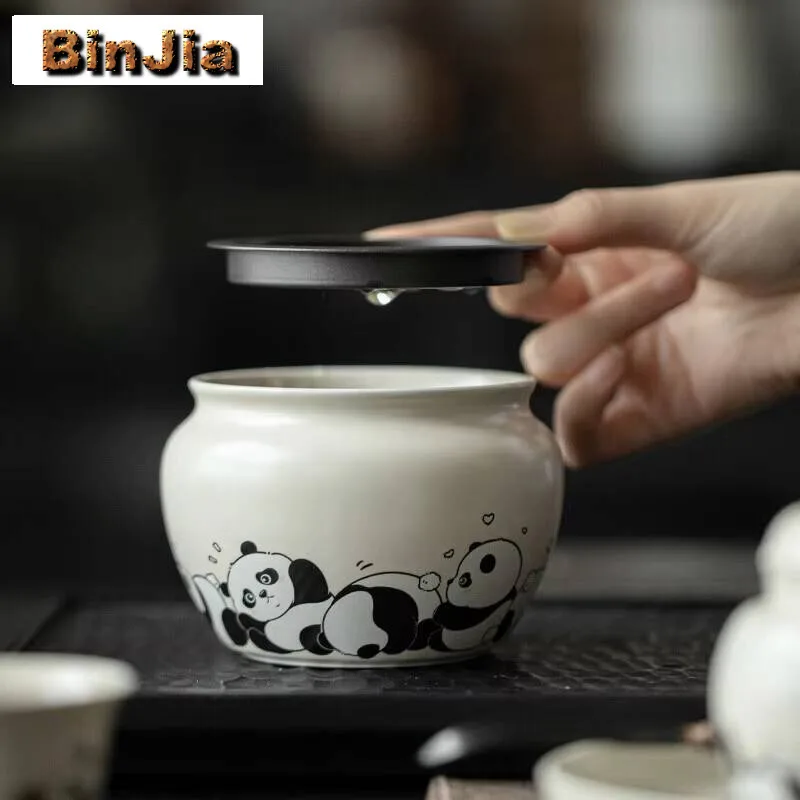 

460 мл растение серая панда Цзяншуй японский чайник держатель подшипника щетка для письма стиральная машина мусорный бак бытовой Chaxi Craft