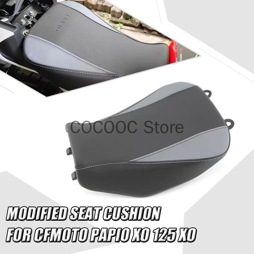 

For CFMOTO Papio XO 125 Motorcycle Modified Lowered Seat Cushion Lowered 20mm Seat Cushion Seat Cushion Soft Dag FIT XO125