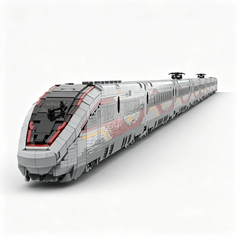 13515pcs MOC CR400BF Z China Railway Fuxing High Speed Train Model Building Blocks DIY Gift Creative Collectible Display Decor