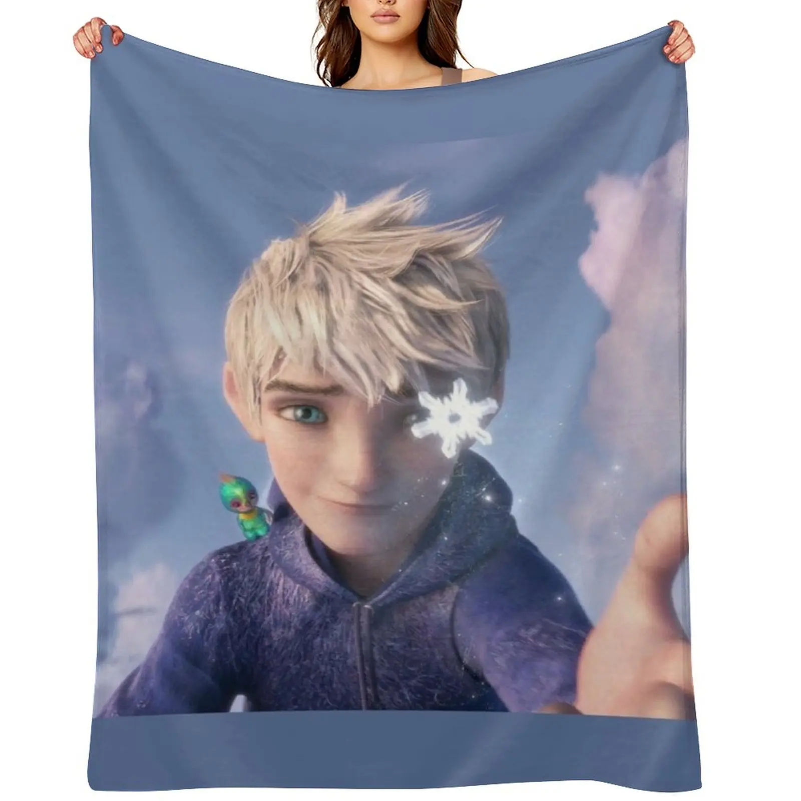 

Jack Frost Throw Blanket Retros Shaggy Summer Personalized Gift Blankets