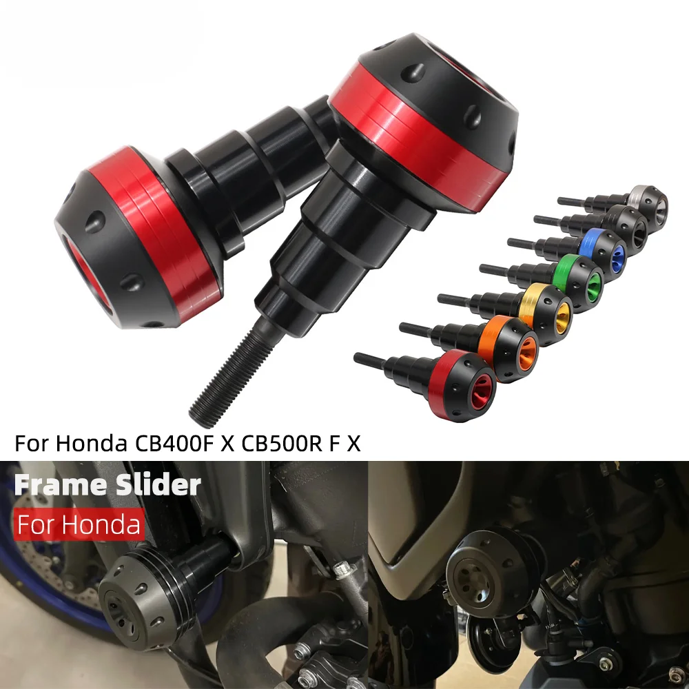 

For CB1000R Motorcycle Frame Slider Falling Protector Crash Guard Side Bumper For Honda CB400 CB500R F X CB600F CB919 CB1300