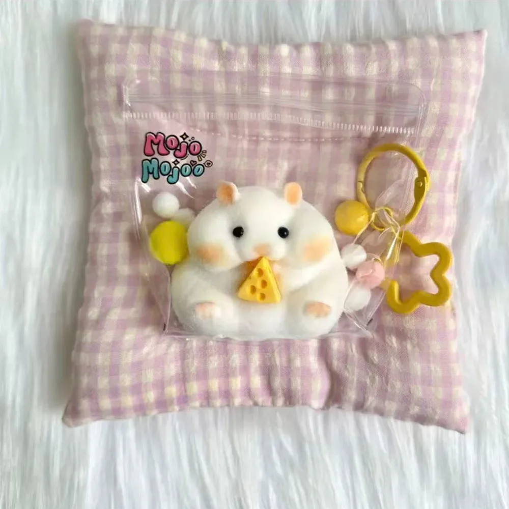 Taba Squishy 실리콘 모치 장난감, 푹신하고 귀여운 햄스터, 수제 신상 피젯 장난... - 2