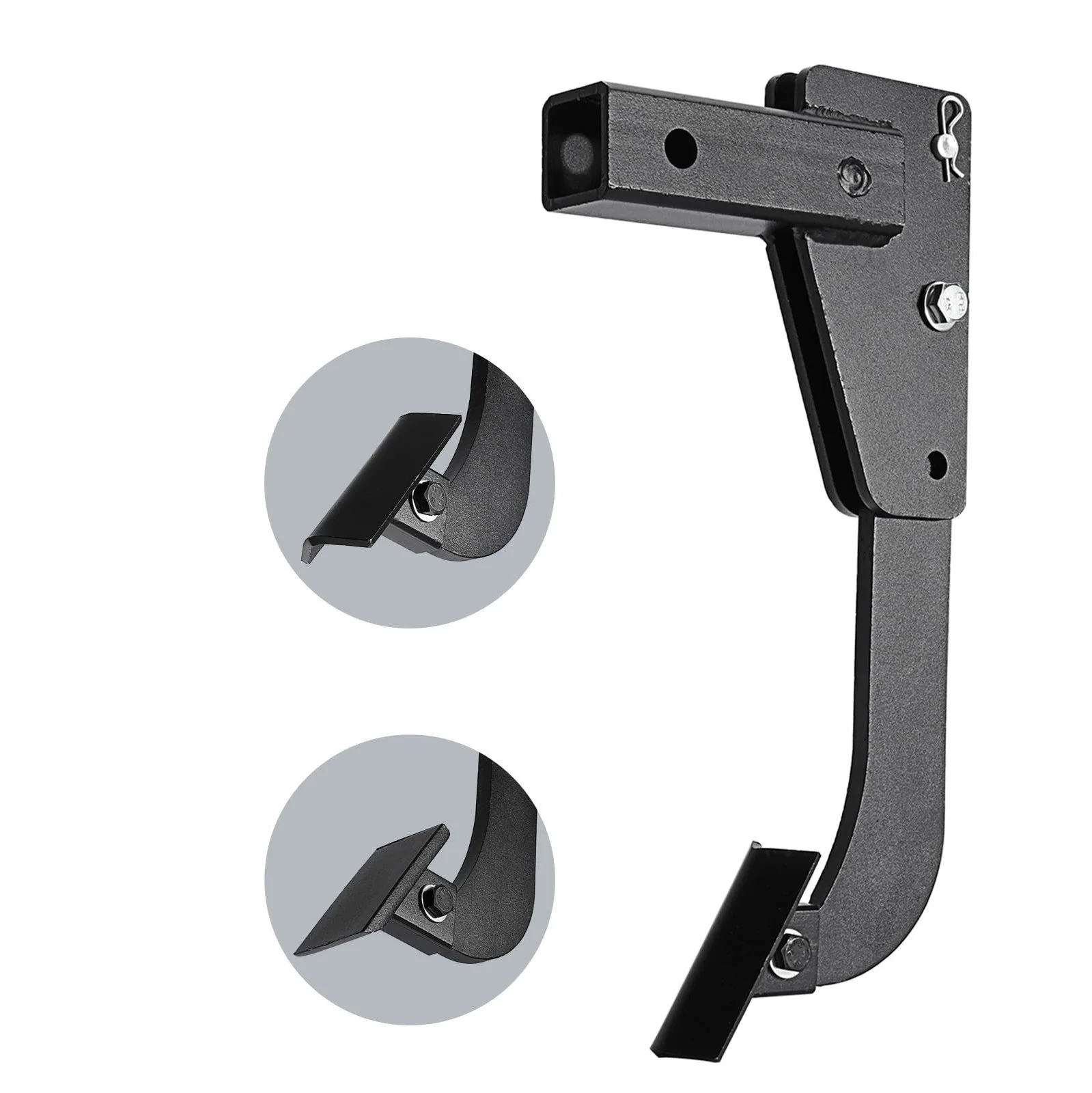 Articulated lawn mount trencher for ATV/UTV tractor with 2-inch receiver