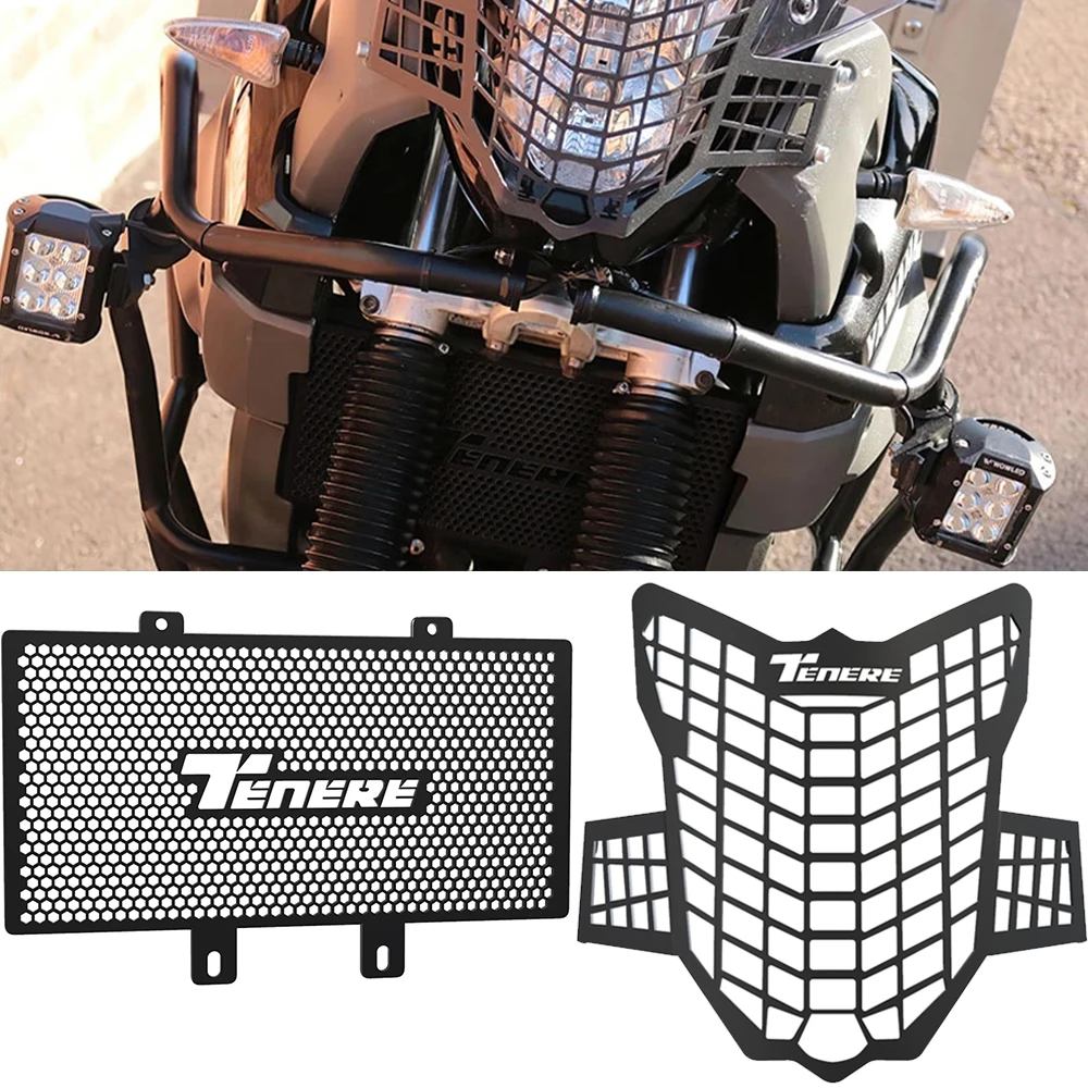 

FOR YAMAHA XT660Z Tenere XT 660Z XT660 Z 2008-2016 2015 2014 Motorcycle XTZ660 Headlight Radiator Guard Grille Cover Protector