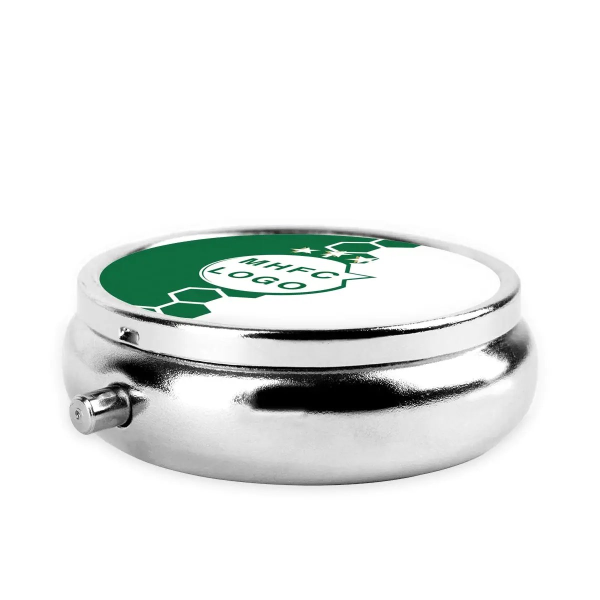 Israel F.C MHFC Champion Mini metal round storage box pill box folding storage