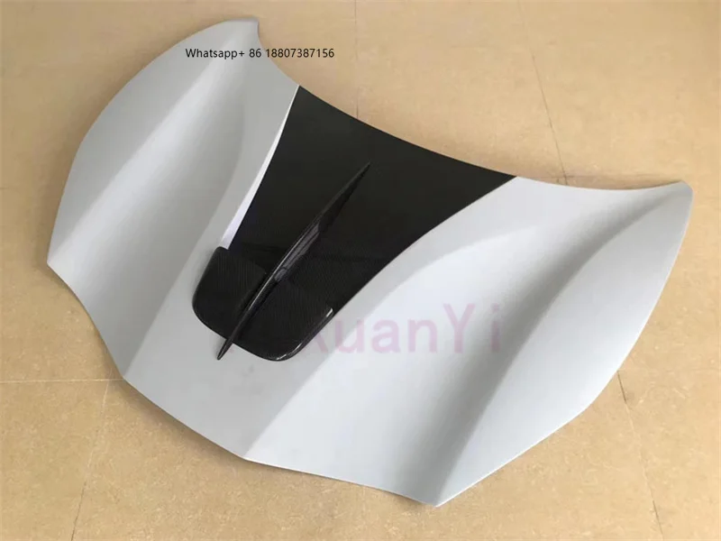 

Misha Style Carbon Fiber Engine Hood Body Kit for 09-18 forFerrari 488