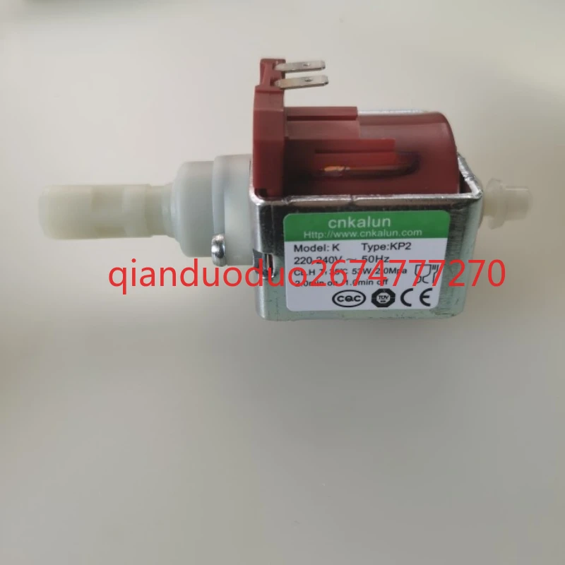 

Micro electromagnetic pump KP2 20bar 53W high-pressure plunger pump coffee machine steam plastic self suction pump