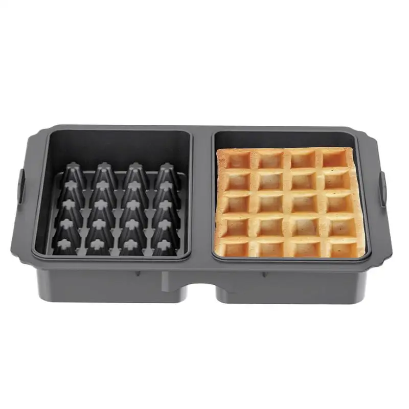 

Silicone Waffle Liner For Air Fryer Reusable Waffle Making Baking Mold Cake Cookie Baking Tray Safe Airfryer Insert Accessories