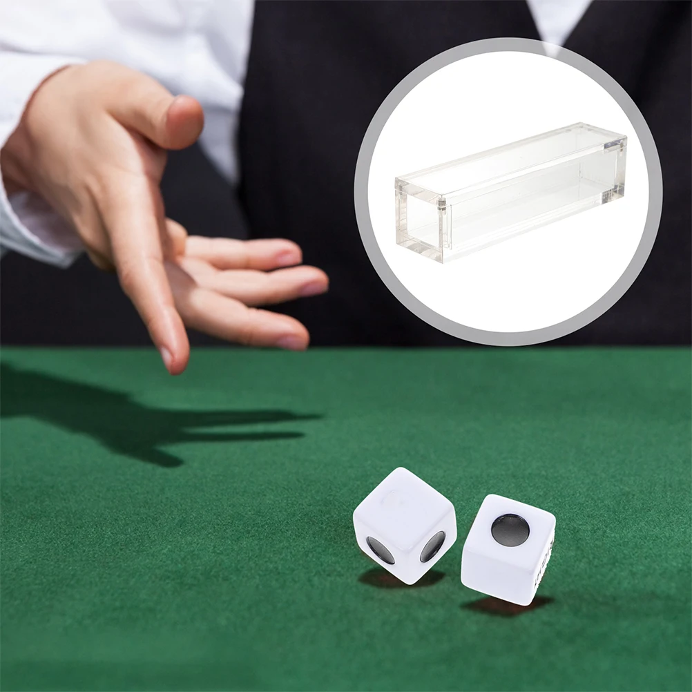 

2 Pcs Magnetic Storage Box The Gathering Acrylic Display Case Game Holder