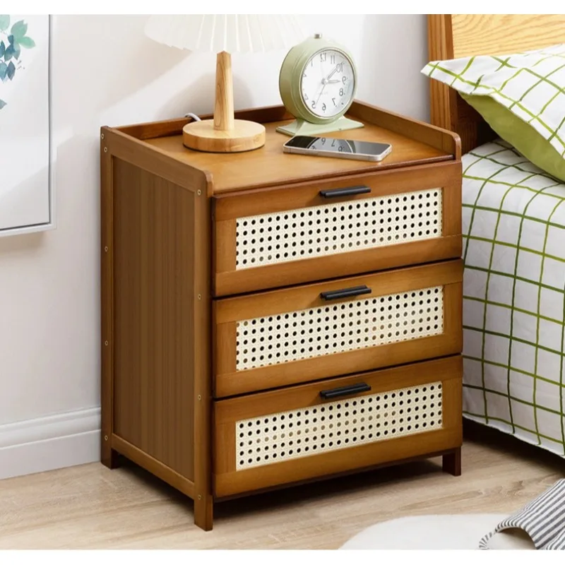 

Bedroom bedside table, drawer style storage cabinet, home living room snack storage cabinet, storage box, storage cabinet