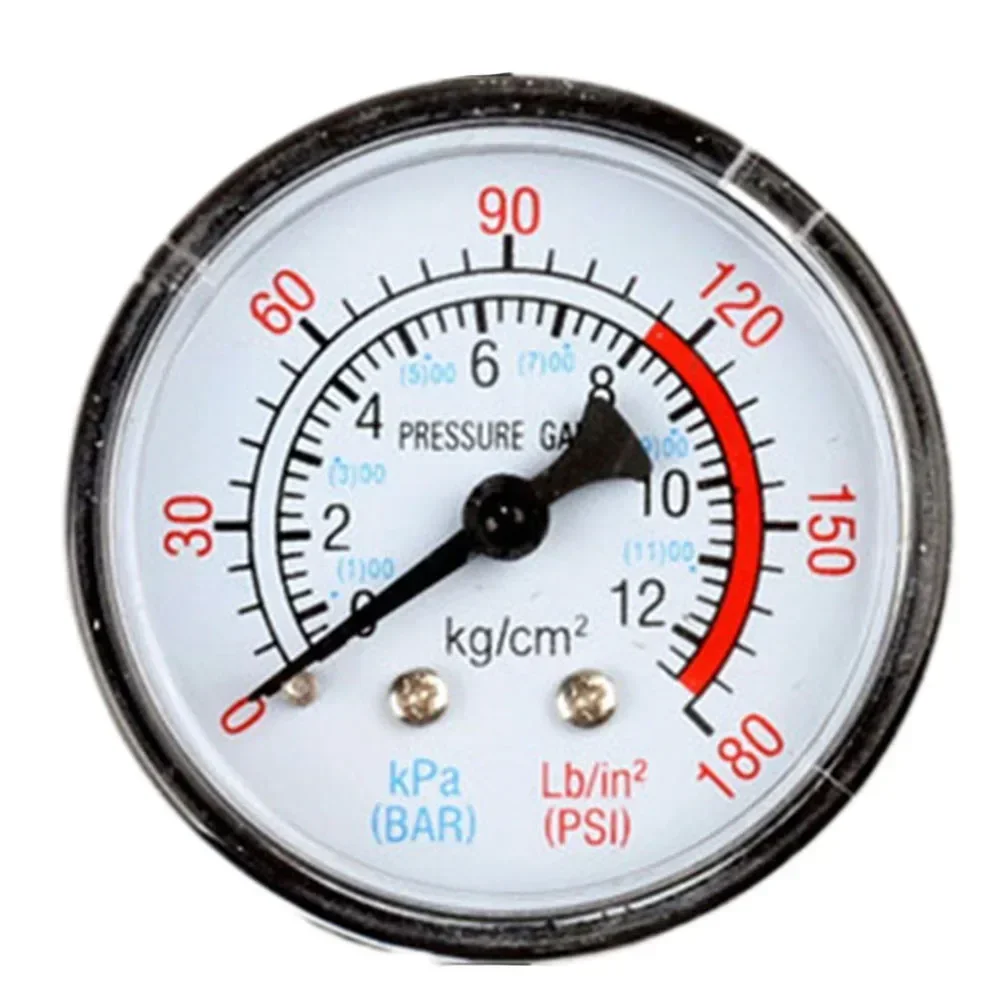 Imagem -03 - Gás Água Combustível Líquidos Medidor Medidor de Pressão para Compressor de ar Y40 Y50 0180psi