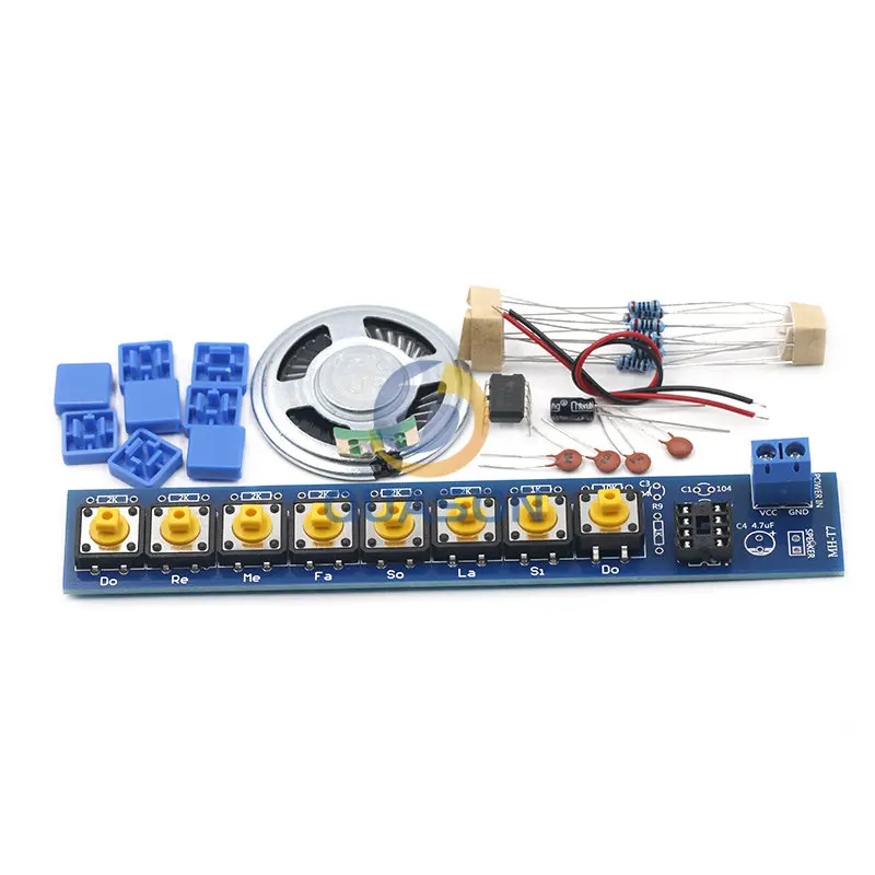 1set DIY Kit NE555 Component Electronics Electric Piano Organ Module