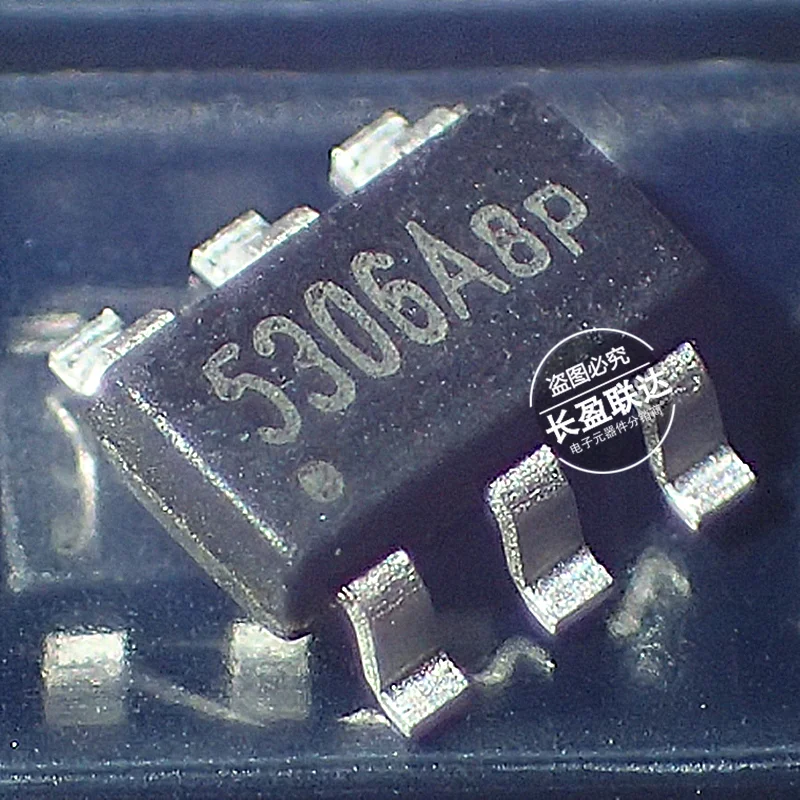 حماية بطارية ليثيوم أيون وبوليمر خلية واحدة IC ، XB5306 ، XB5306A بعلامة 5306Axx ، جديدة ، 10: 50 لكل لوط