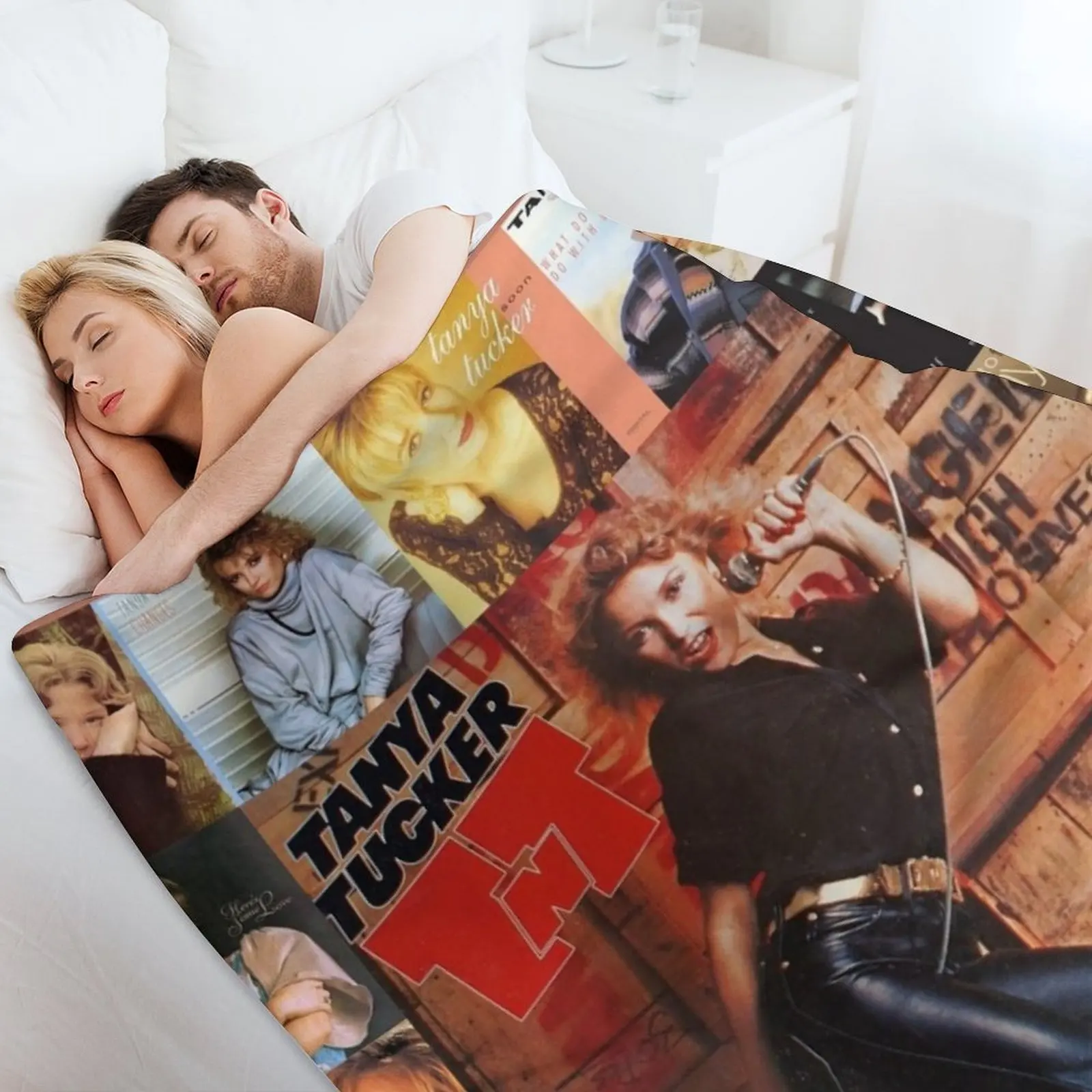 تانيا تاكر للمعجبين Ver 17 رمي بطانية ثقيلة متعددة الأغراض