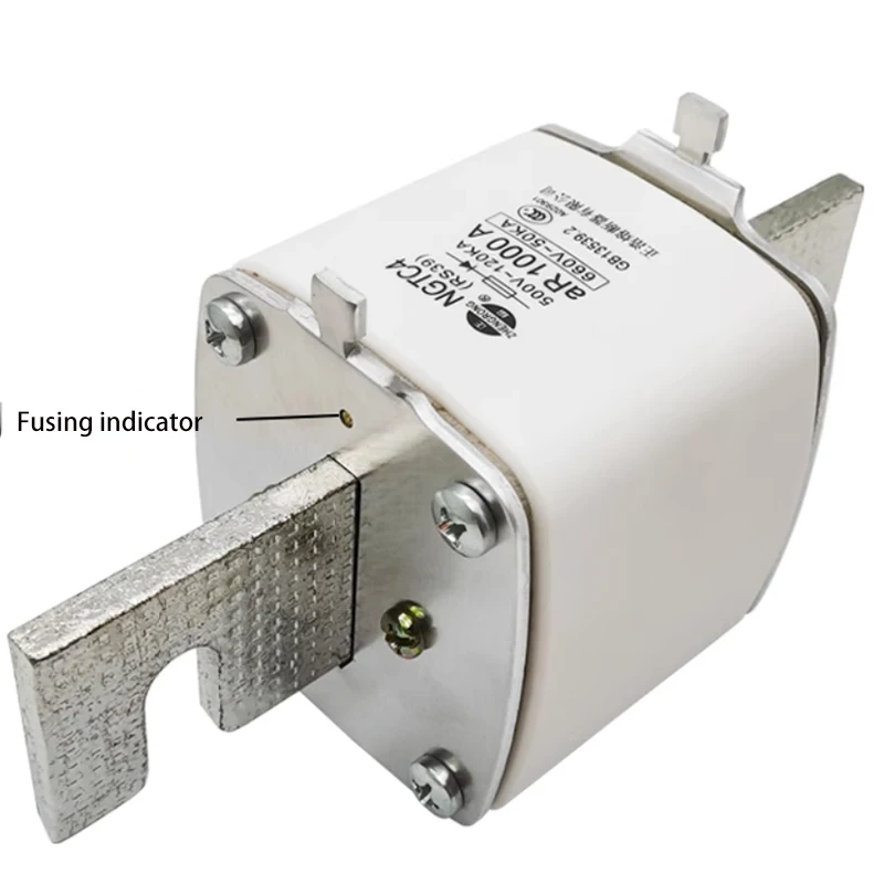 NGTC4 RS39 RT36-4 HRC Fuse Link 500V-120KA 660V-50KA 700A 800A 900A 1000A 1250A aR plug-in quick fuse