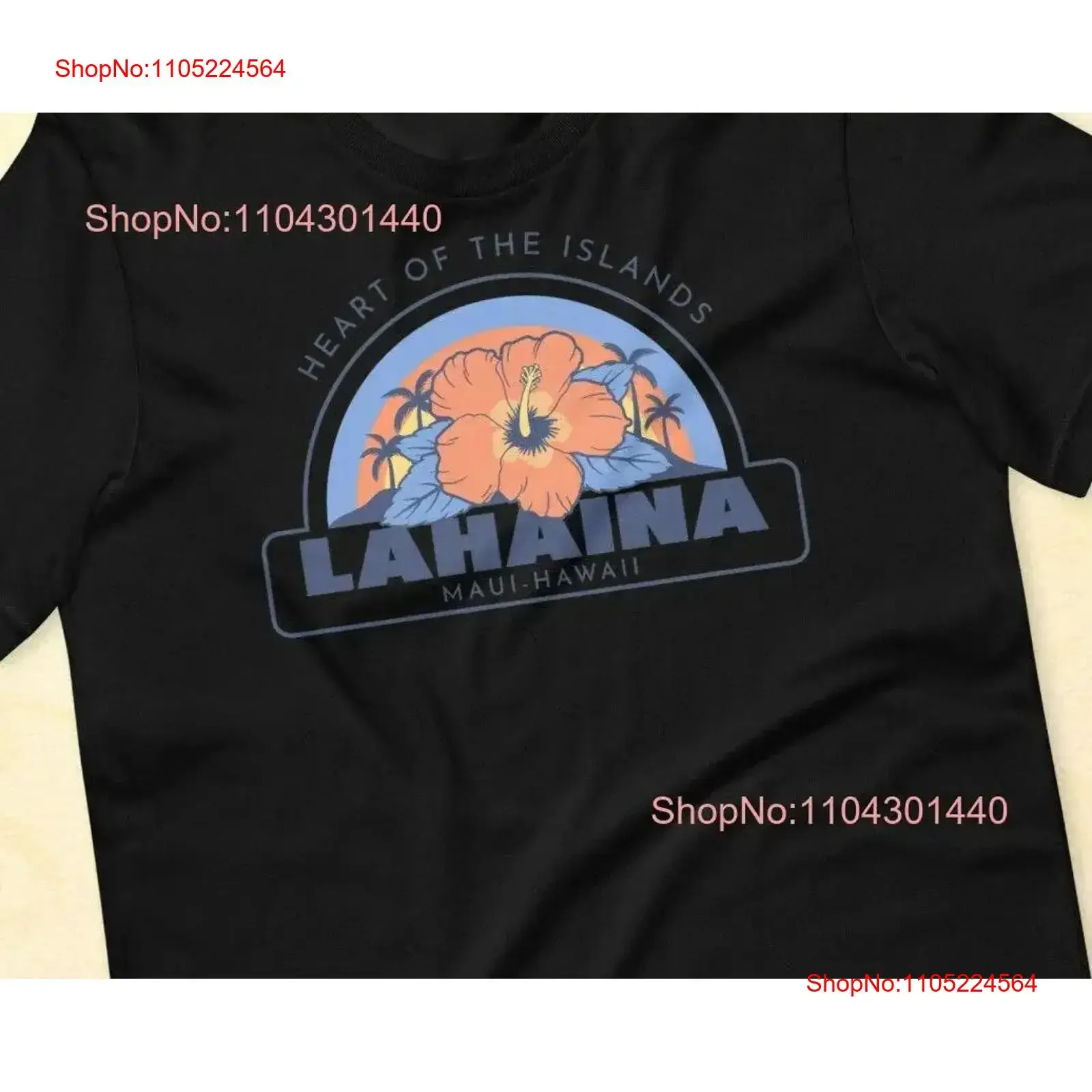 تي شيرت Lahaina هاواي عتيق مغسول على الموضة برسومات ناعمة ملابس مصممة مريحة تسمح بمرور الهواء وأنيقة قليلاً #1