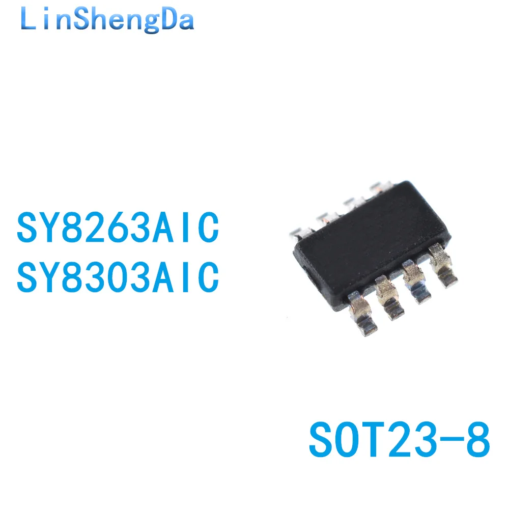 10PCS SY8303 8263 AIC screen printed XD patch SOT23-8 synchronous step-down DC-DC regulator