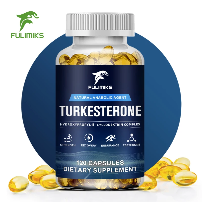 

Ultra Turkesterone Supplement Capsules, Ajuga Turkestanica, Growth & Recovery High Potency - Muscle Growth Energy Memory Support
