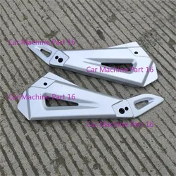 1pair Motorcycle Rear Pedal Aluminum Triangle Board Footrest Bracket For Suzuki EN125 EN125-2A HJ125-7A  EN 125 125cc