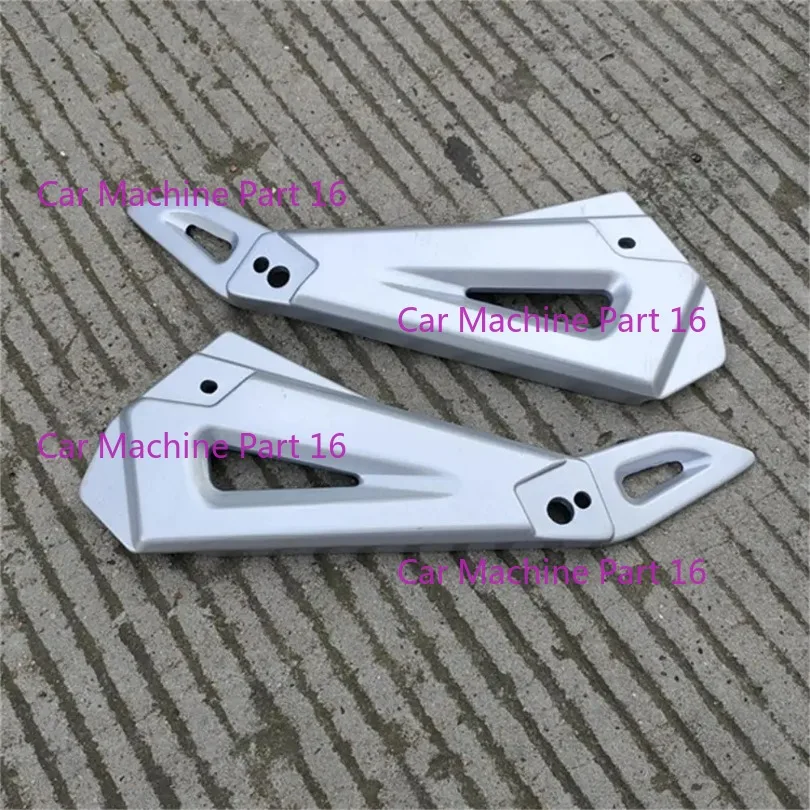 1pair Motorcycle Rear Pedal Aluminum Triangle Board Footrest Bracket For Suzuki EN125 EN125-2A HJ125-7A  EN 125 125cc