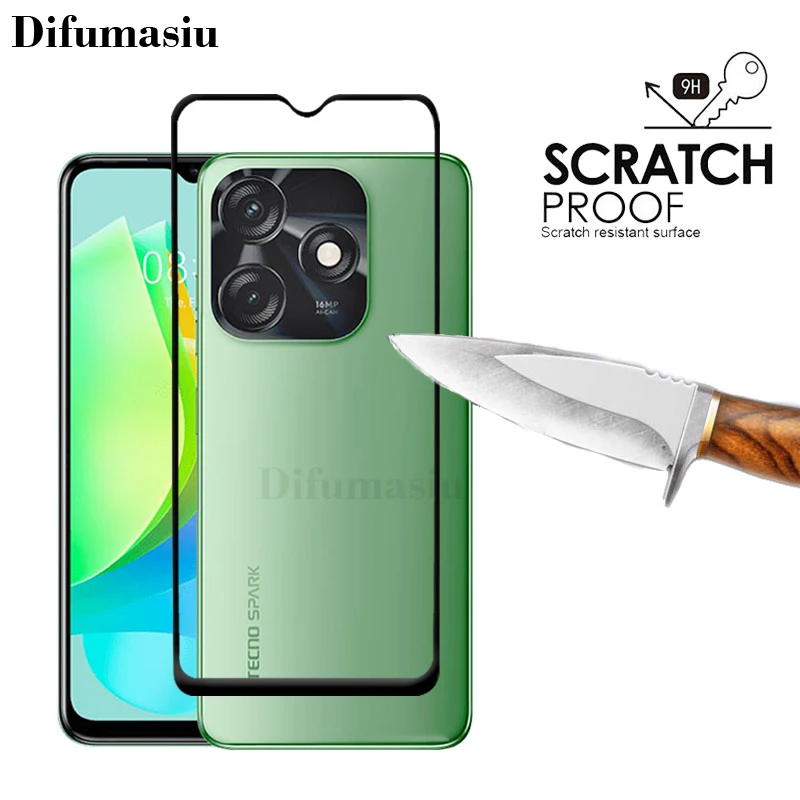 3in1 For TECNO Spark 10C Screen Protectors Spark 20C 6 GO Air 7P 7T 7C 7Pro 8Pro 8C 8P 8T 9T 9Pro 10 Pro 5G / Spark GO 2022 2023