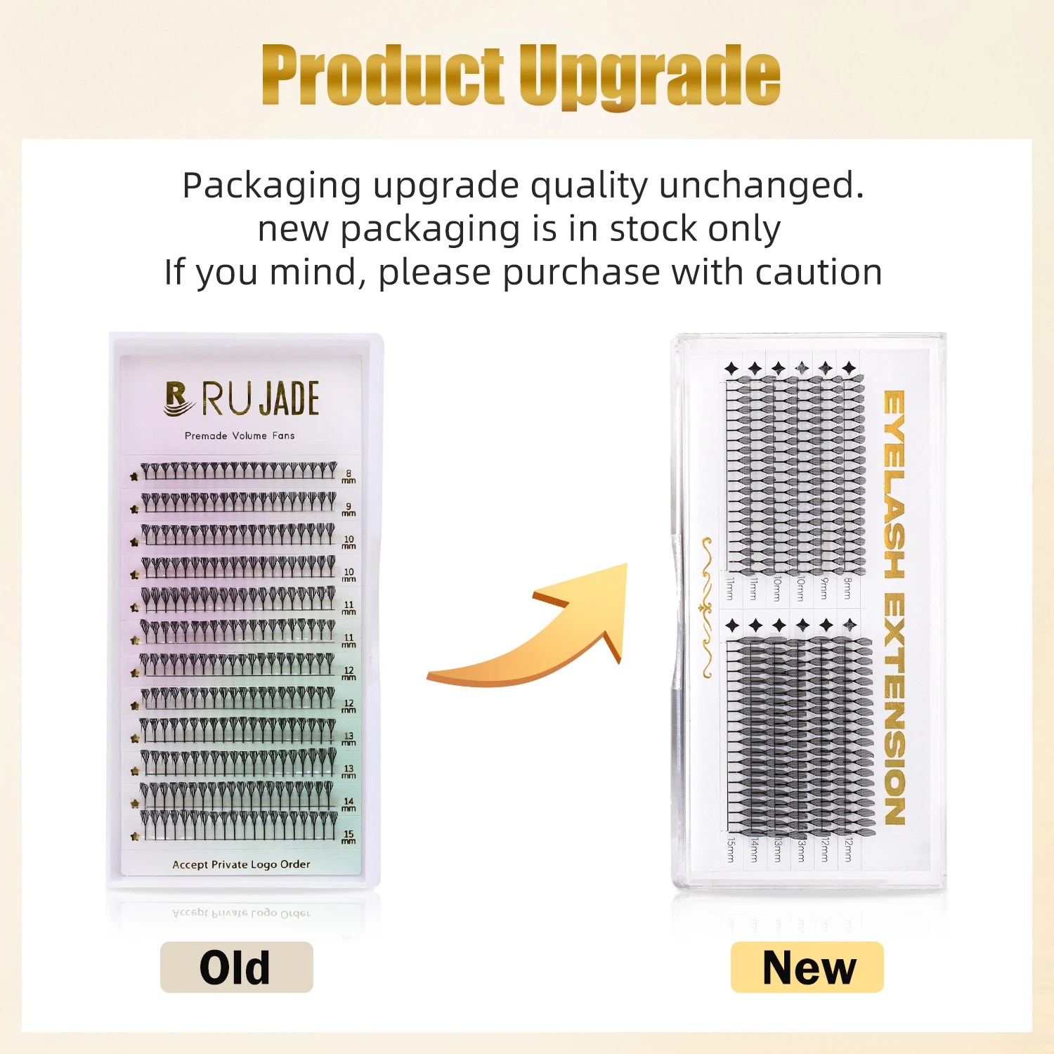 RUJADE Ciglia prefabbricate a forma di piuma facili da innestare 0,07 CD Estensione ciglia volume russo Manga Fairy Cluster di ciglia finte