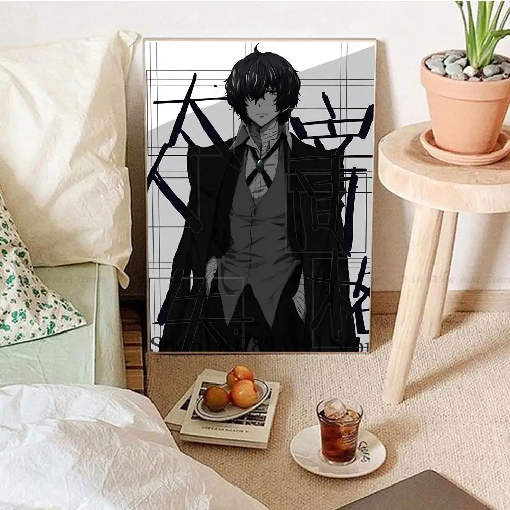 Bungo Stray Dogs Dazai Chuuya Poster Paper Print Home Bedroom Entrance Bar Cafe Art Painting Decoration