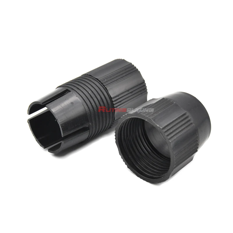 1Pcs Plastic Telescopic Tube Connector Dip Net Pole Telescoping Pipe Twist Clamp Fixed Lock for DIY CFK,Carbon Fiber Tube