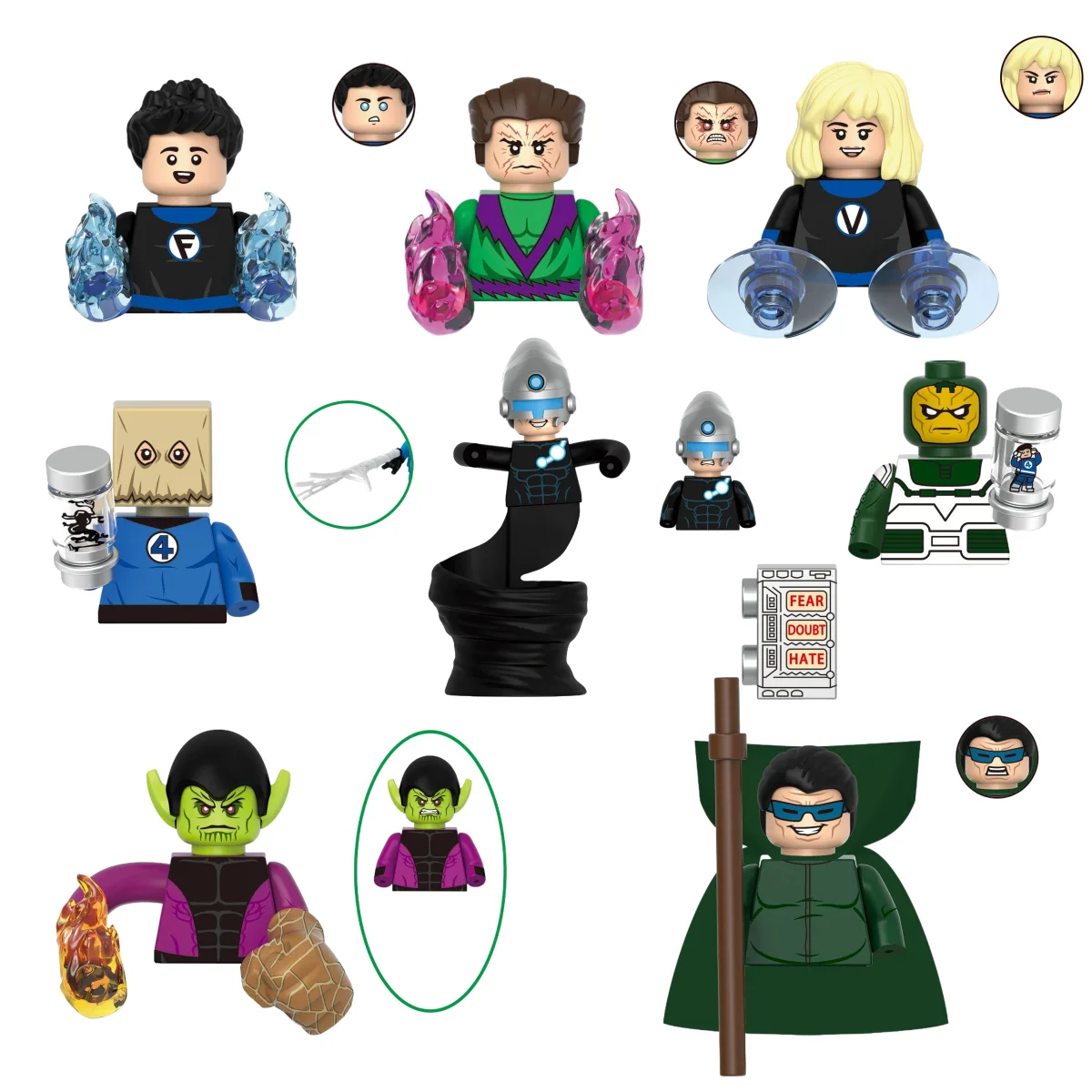 

G0159 Строительные блоки Marvel Мини-модель Фигурки Большой гоблин Человек-паук Железный человек Веном Капитан Ястреб Дэдпул Броня Город Подарки Игрушки