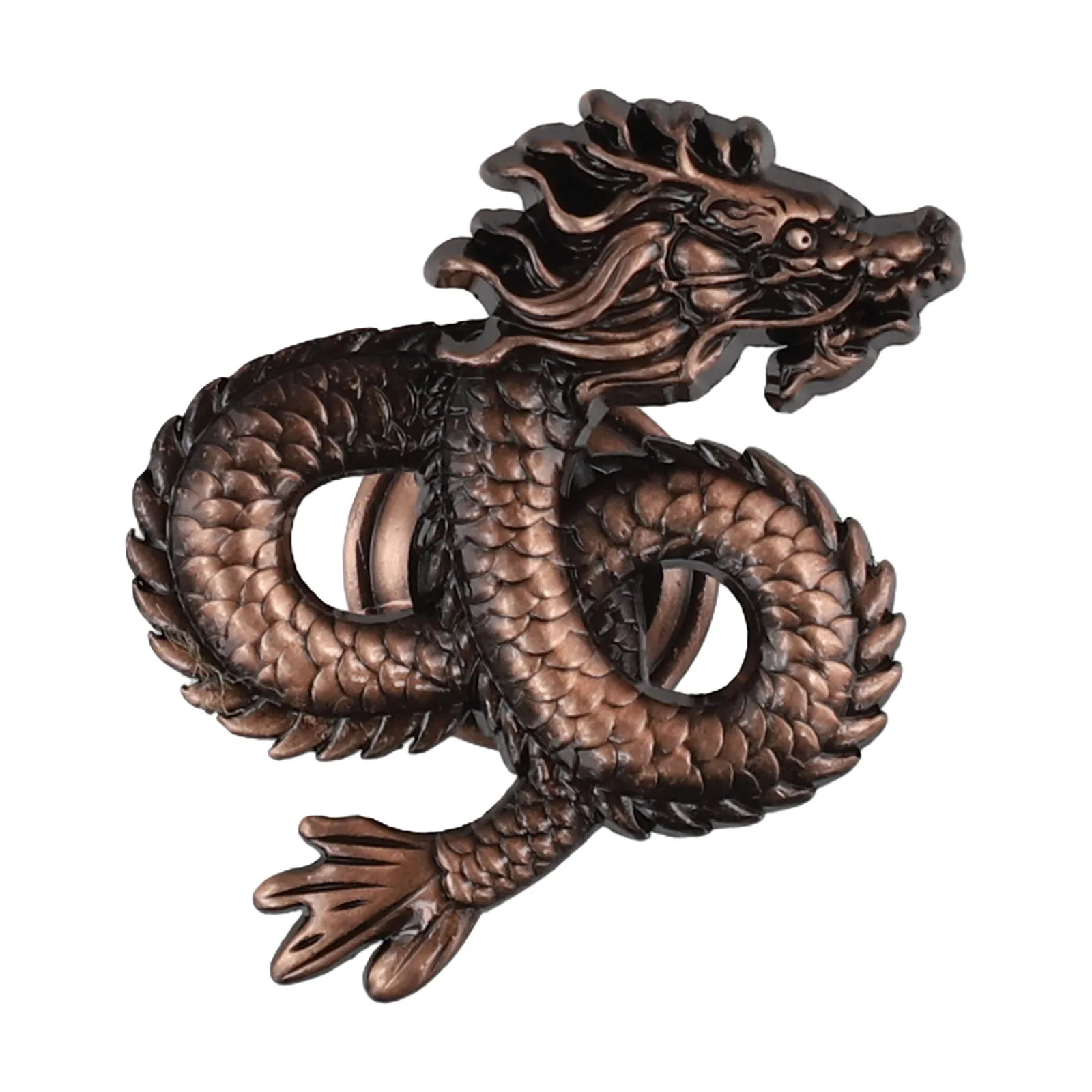 1 قطعة شكل التنين سبائك الزنك مقاومة للتآكل الأثاث مقبض خزائن الباب المقابض للأطفال زخرفة الأثاث أجزاء #5
