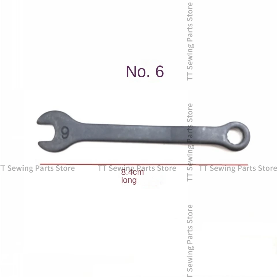 1PCS 6mm 7mm 8mm Dual-Purpose Wrench Plum Wrench Open-End Wrench Repair Tool Overlock Sewing Machine