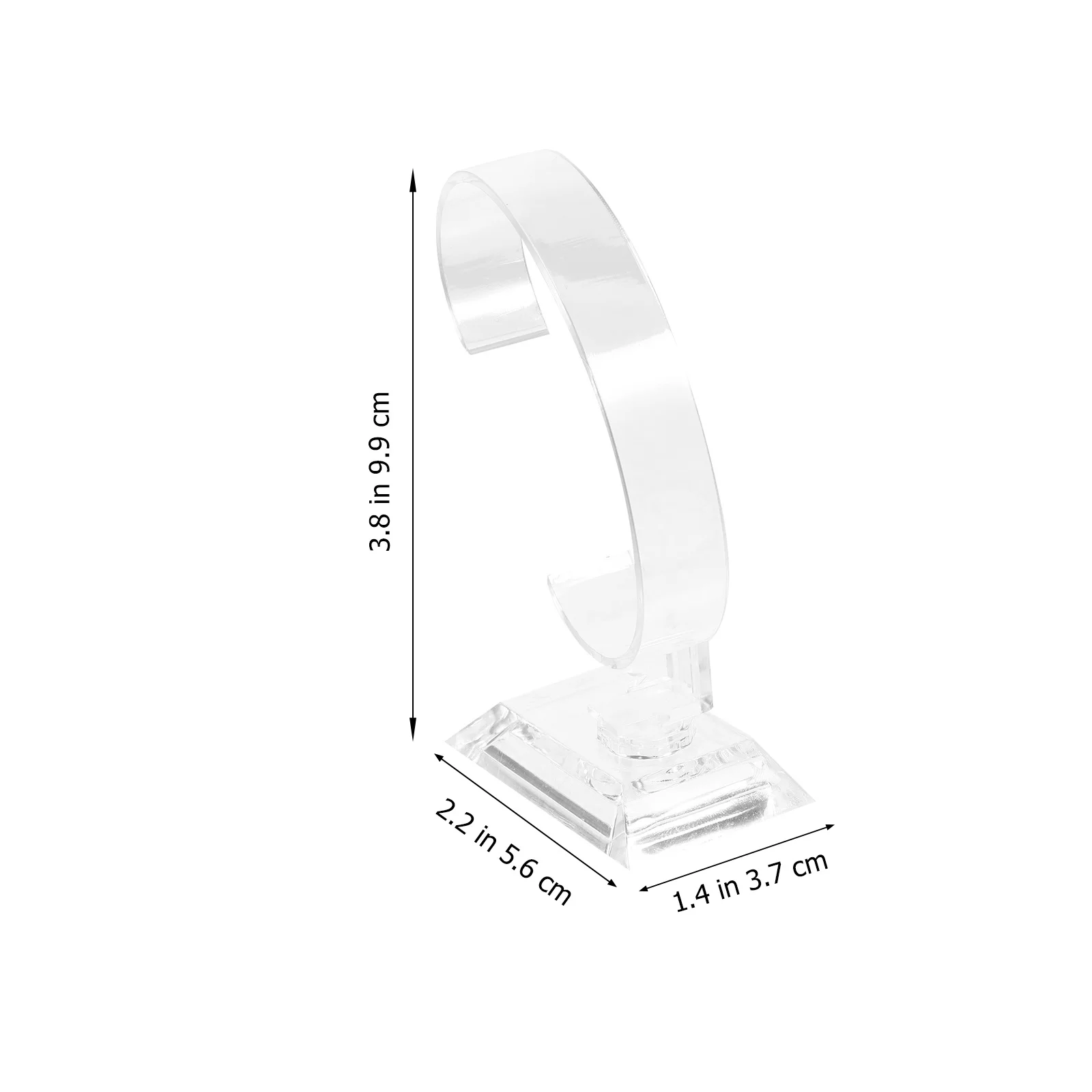 

10 шт., подставка для часов, прозрачная пластиковая стойка для браслета, устойчивый держатель для домашнего декора, рабочая станция, подставка для часов