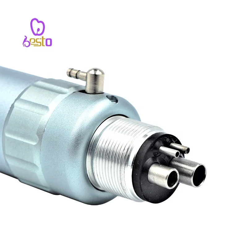 den tal Air Motor 4 Hole for Low Speed Handpiece Stainless Steel Micromotor Portable External Water Spray Air-motor Dentist Tool