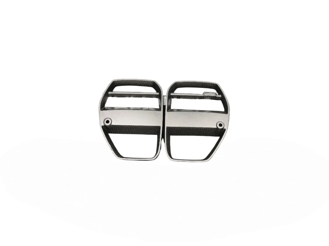 High Quality Matte Carbon Fiber Front Kidney Grille for M3 G80 M4 G82 G83 2021+ A-RT AE STYLE