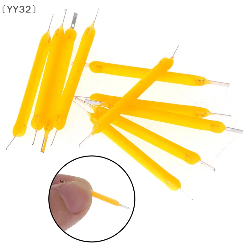 〔YY32〕10 Pcs LED COB Solar Power Filament Super Bright Bulb Light Source Lighting Tool