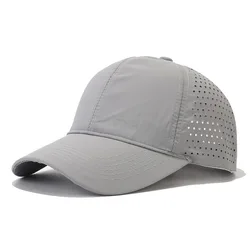 Gorra de béisbol de malla para hombre y mujer, gorro de Golf transpirable, para exteriores, Camping, pesca, Snapback de hueso