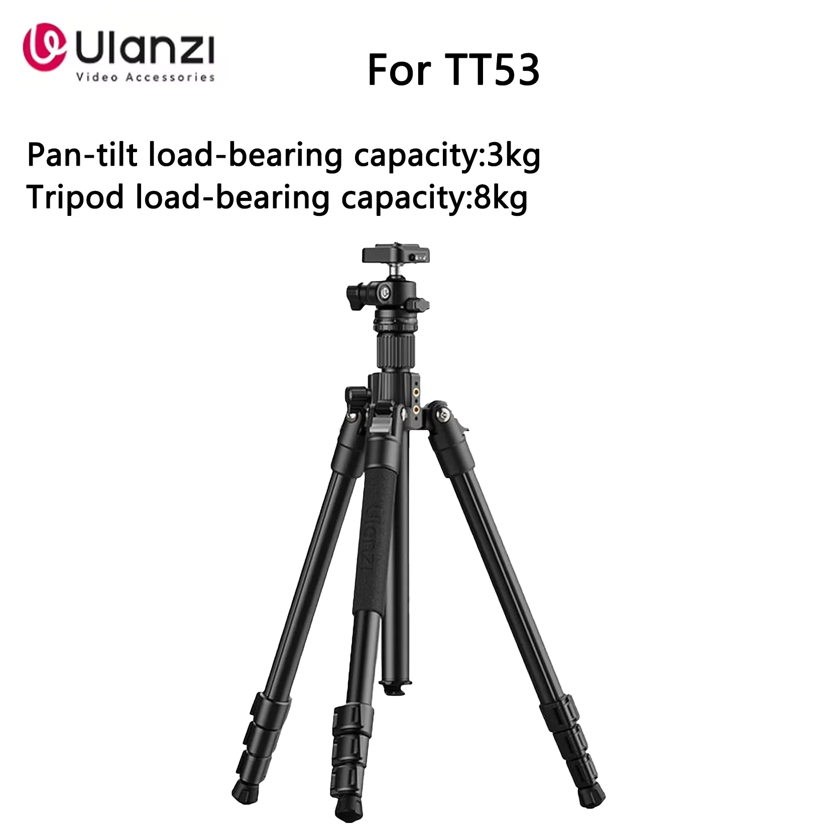 

Original Ulanzi TT53 180cm Camera Tripod Quick Install Phone Single Lens Reflex Camera Light Backpacker Photography Holder