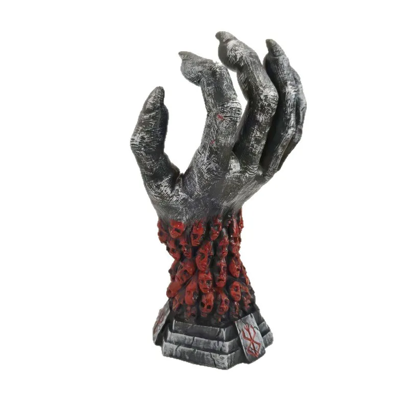 Creative Halloween Desktop Decoration Demon Raging God Hand Sword Wind Legend Figure Vinyl Toy