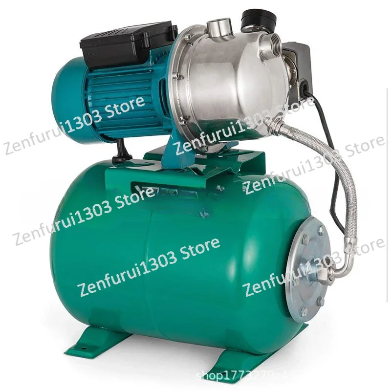 Stainless steel shallow well injection 1.6 garden booster with pressure tank pump 110V gas tank pump