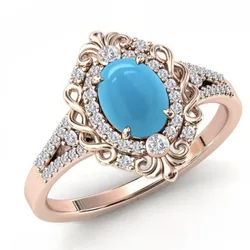 Women's Fashion Retro Tropical Ring Carved Palace Style Jewelry Wholesale
