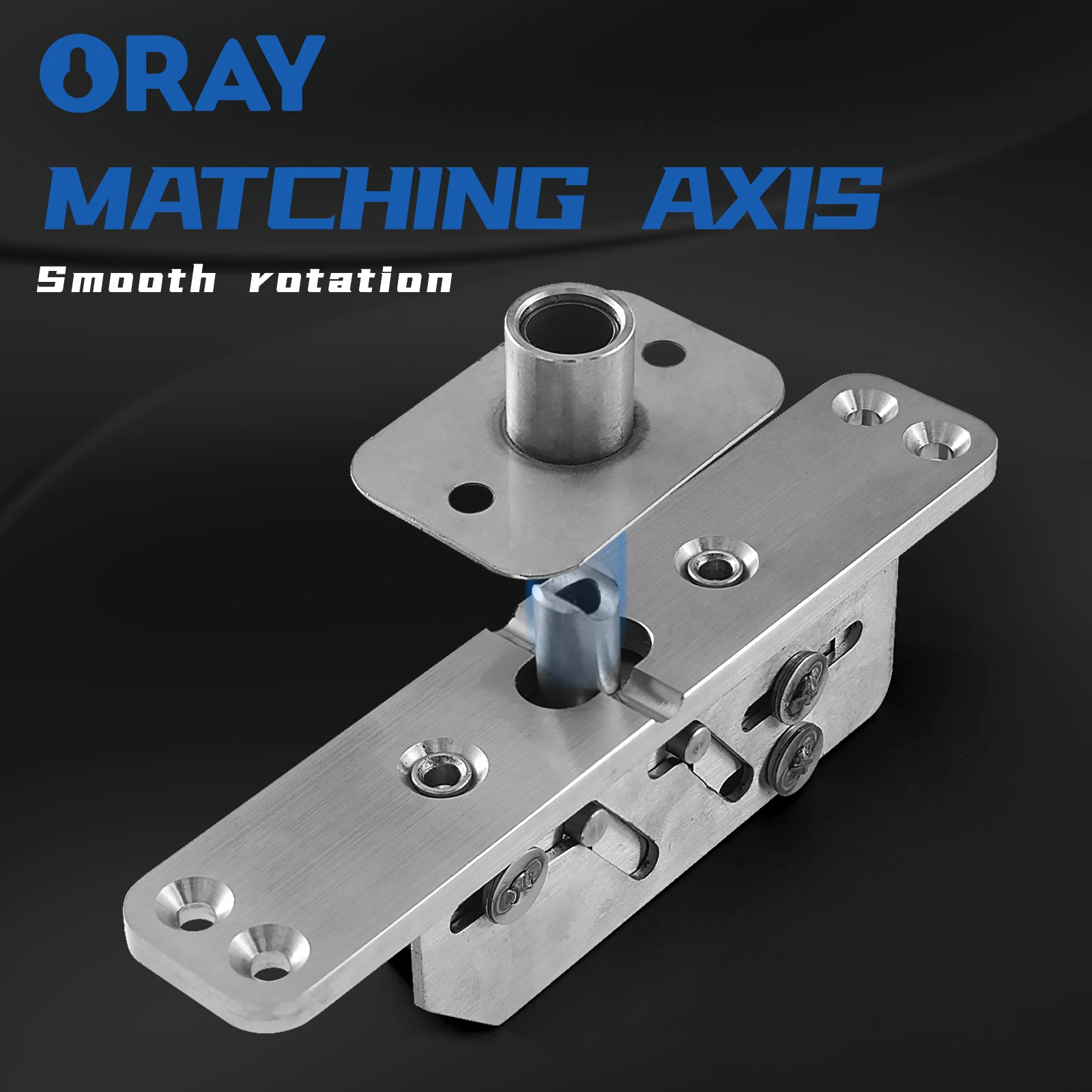 South America Hot Sale Floor Spring Hinge Heavy    Wood Door Double Action Pivot Hinge Swivel Arm Hinge 0-180° Pivot