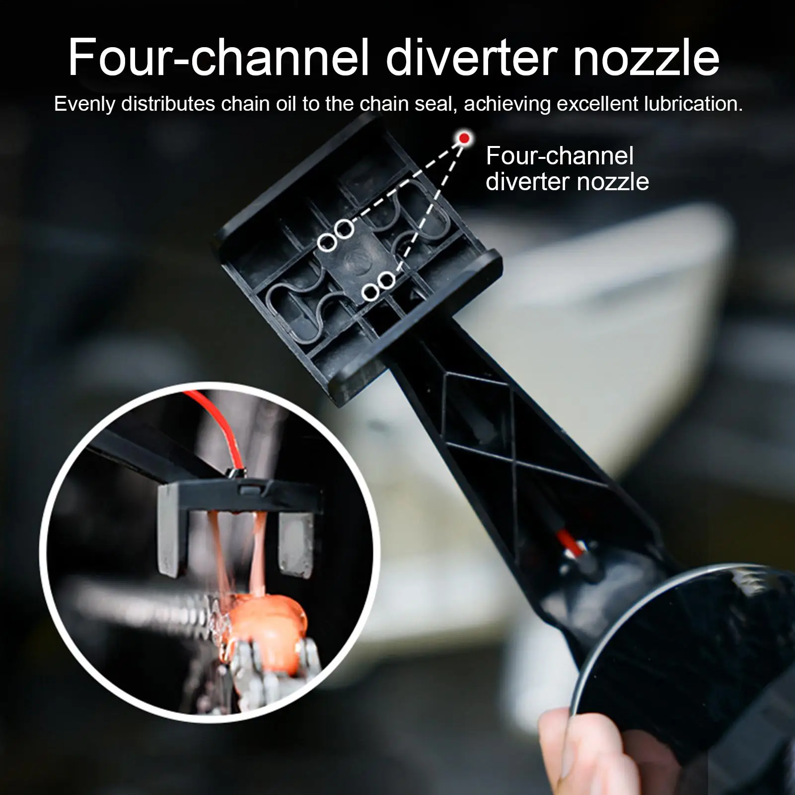 

Инструмент для масленки велосипедной цепи, точный аппликатор, брызгозащищенный инструмент для обслуживания цепи для обслуживания велосипедов, мотоциклов, уличное оборудование