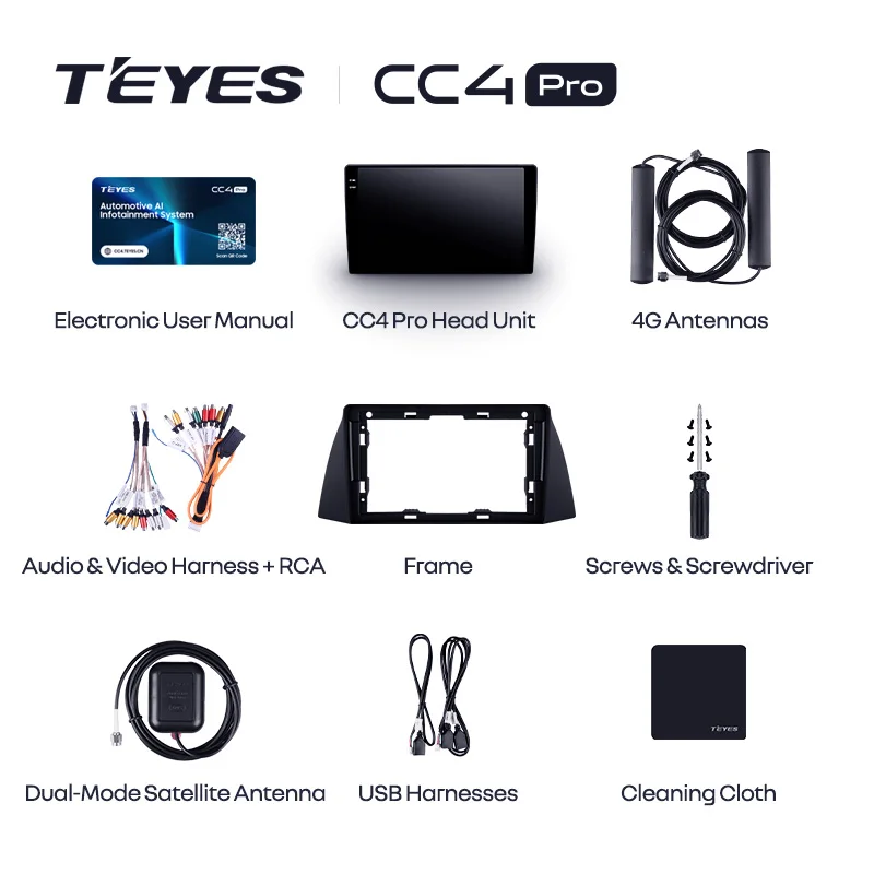 TEYES CC4 PRO dla Chery Tiggo T11 1 2005 - 2013 Radio CarPlay Multimedia Stereo Car play Android Auto 2DIN Autoradio