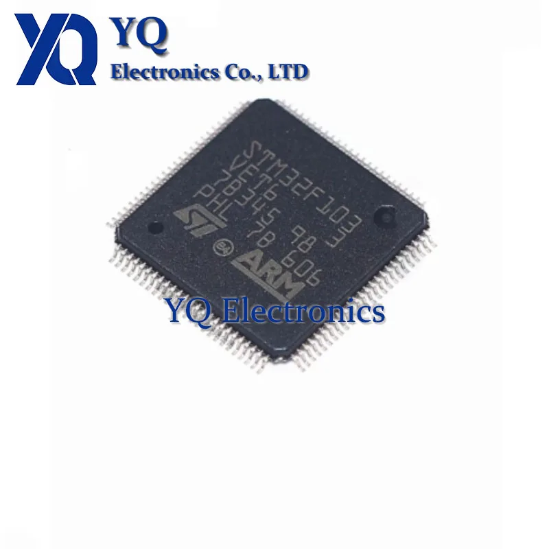 5PCS/lot New OriginaI STM32F103VET6 STM32F103 LQFP-100 ARM Cortex-M3 32-bit microcontroller MCU